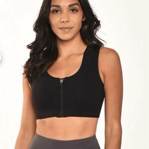 Alignmed medium ZIPPER POSTURE SPORTS BRA FOR WOMEN